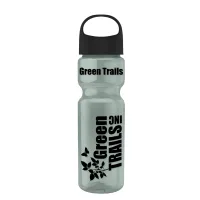 Garyline® Champ Recycled Bottle with Oval Crest Lid - 28 oz.