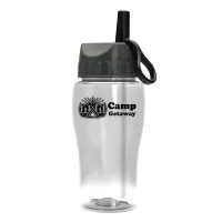 Garyline® Poly+ Jr. Bottle with Ring-Straw Lid - 18 oz.