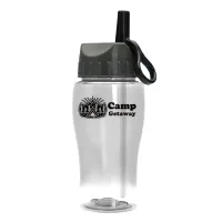 Garyline® Poly+ Jr. Bottle with Ring-Straw Lid - 18 oz.
