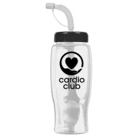 Garyline® Poly+ Bottle with Straw Lid - 27 oz.