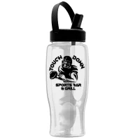 Garyline® Poly+ Bottle with Flip-Straw, Swivel-Handle Lid - 27 oz.