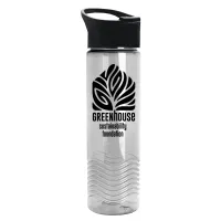 Garyline® Wave Tritan® Bottle with Pop-Up Lid - 24 oz.