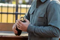 Spiglo 750mL Bottle - Black/Gold