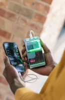 Elexa 20,000mAh Silver Power Bank