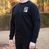 The Crew Sweatshirt DTG Front and Back