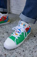 The Hightower - Men's Classic High Top Canvas Shoes