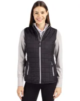 Cutter & Buck Rainier PrimaLoft® Womens Eco Insulated Full Zip Puffer Vest