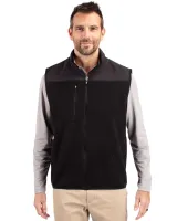 Cutter & Buck Cascade Eco Sherpa Fleece Mens Vest