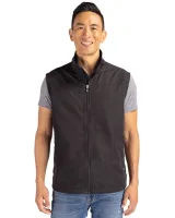 Cutter & Buck Charter Eco Full-Zip Mens Big & Tall Vest