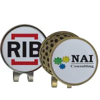 Hat Clip with Removable Ball Marker