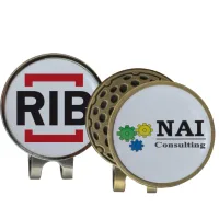 Hat Clip with Removable Ball Marker