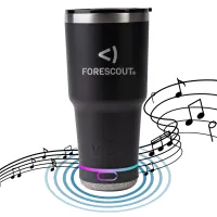 28 Oz. Vibe Laser Engraved Speaker Tumbler
