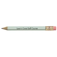 Hexagon Golf Pencil w/Eraser