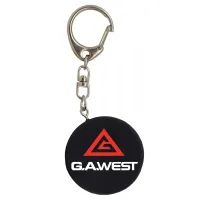 Hockey Puck Keychain