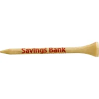 Wood Golf Tees 3-1/4"