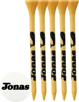 Golf Tee Pack With Bamboo Tees And Ball Marker
