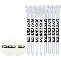 8 Flytee Golf Tees 3-1/4" and Ball Markers