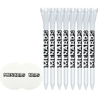 8 Flytee Golf Tees 3-1/4" and Ball Markers