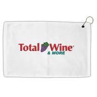 Turkish Hemmed Golf White Towel (16"x25")