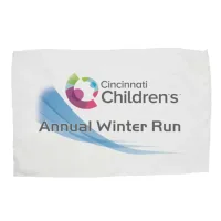 Microfiber White Golf Towel (24" x 15")