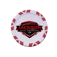 Mini Poker Chip Ball Marker
