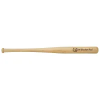 18" Mini Wood Baseball Bat