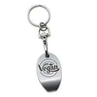 2-in-1 Ball Marker Bottle Opener Keychain