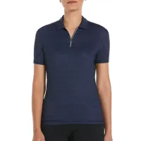 Callaway Ladies' All-Over Stitched Chev Polo Shirt
