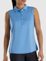FootJoy Women's Solid Lisle Sleeveless Shirt