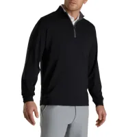 FootJoy Men's Lightweight Solid Mid-Layer with Trim