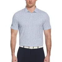 Original Penguin Men's SS Retro Geo Print Polo