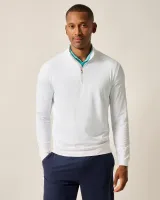Johnnie-O Men's Motion Performance Quarter-Zip Pullover Shirt