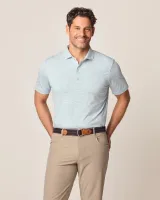Johnnie-O Men's Prep-Formance Lyndon Striped Jersey Polo