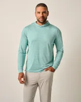 Johnnie-O Men's Talon Lightweight Heather Hoodie Tee