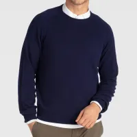 B. Draddy Men's Cashmere Crewneck Sweater
