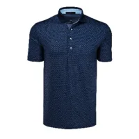 Greyson Men's Ponderous Wolf Polo