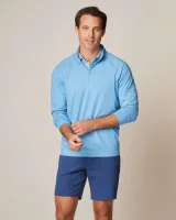 Johnnie-O Men's Freeborne Lightweight Prep-Formance Quarter-Zip Pullover Shirt