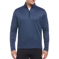 Callaway Men's Houndstooth Quarter-Zip Pullover Jacket