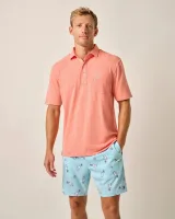 Johnnie-O Men's Heathered Original 2.0 4-Button Jersey Polo