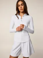 Greyson Scarlett Long Sleeve Polo