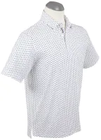 Bobby Jones Men's Performance Jacquard Pin Stripe Polo