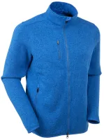 Bobby Jones Men's Performance Poly/Wool Full-Zip Sweater Jacket