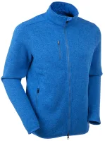 Bobby Jones Men's Performance Poly/Wool Full-Zip Sweater Jacket