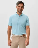 Johnnie-O Men's Performance Mesh Polo - Stetson Stripe