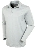 Bobby Jones Men's Gamer Long-Sleeve Jersey Polo Shirt