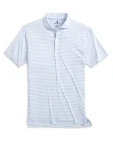 Johnnie-O Men's Seymour Striped Performance Polo