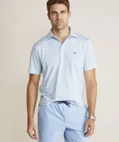 Vineyard Vines Men's Bradley Stripe Sankaty Performance Polo