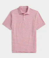 Vineyard Vines Men's Custom Heathered Winstead Stripe Sankaty Polo