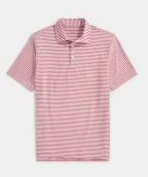 Vineyard Vines Men's Custom Heathered Winstead Stripe Sankaty Polo