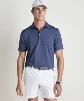 Vineyard Vines Men's St. Jean Stripe Sankaty Performance Polo